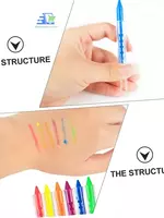 легко смывается водой (6 цветов)