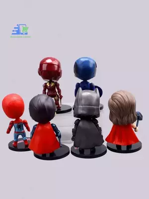 Marvel va DC Comics superqahramon shakllari to‘plami (6 dona) - "Domashniy ugolok" XK