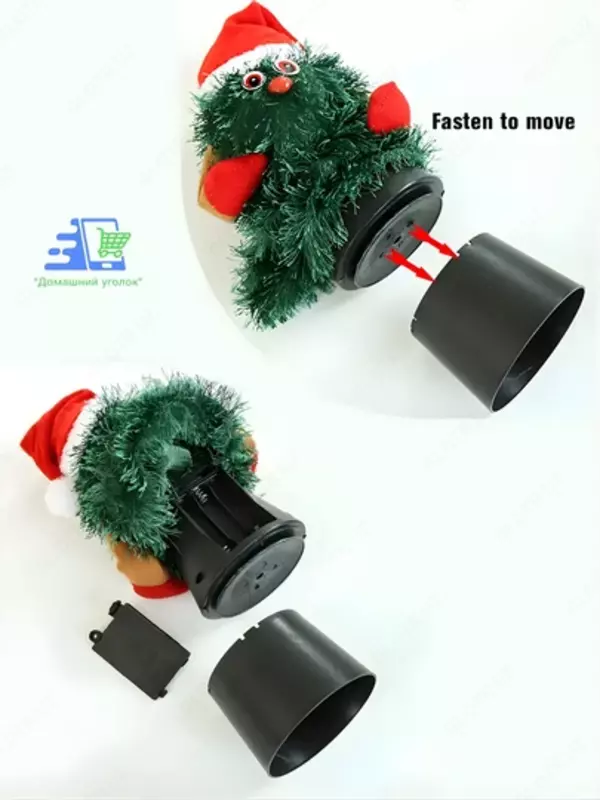 80 000 сум Интерактивная новогодняя игрушка Танцующая ёлка «Весёлое настроение»