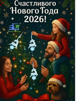 Новогодние деревянные подвески на ёлку