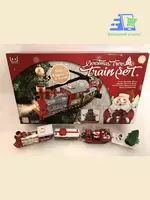 Yorug‘lik va ovoz bilan archaga yangi yil elektr poyezdi - "Domashniy ugolok" XK