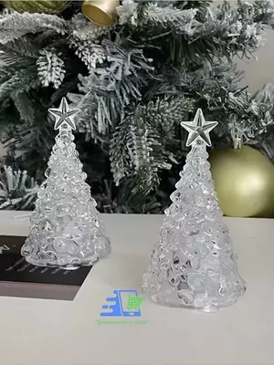50 000 сум / шт Декоративная LED ёлка со звездой (10 см)