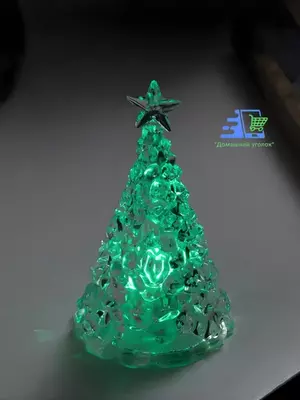 Декоративная LED ёлка со звездой (10 см) Только в розницу