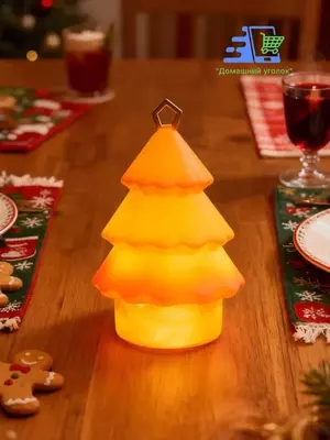 180 000 сум / шт Новогодний светильник-ёлка с гирляндой (1800 мАч)