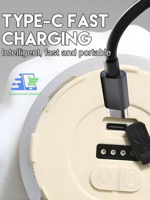 Новогодний светильник-ёлка с гирляндой (1800 мАч) - ЯТТ "Домашний Уголок"