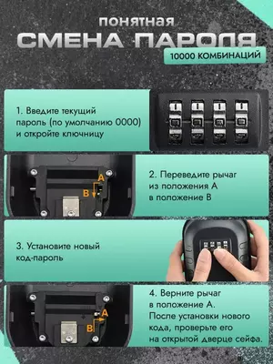 кодовый сейф для ключей