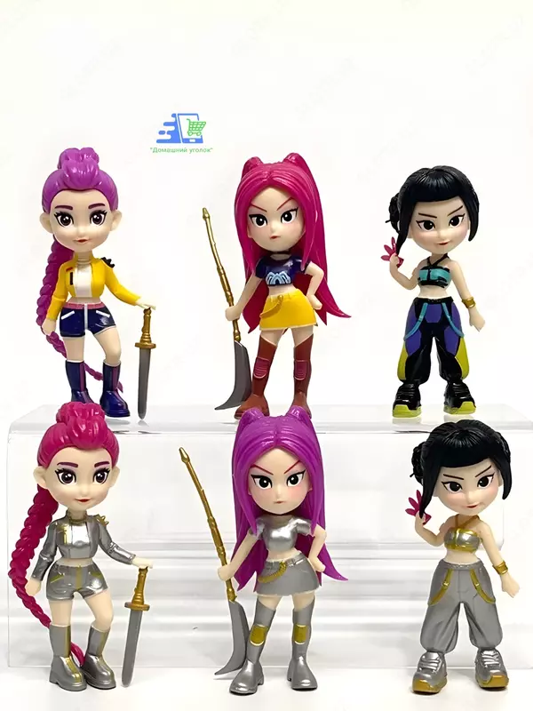  K-Pop Demon Hunters syurpriz haykali | jin ovchisi kolleksiyasi keypopi Chakana savdo