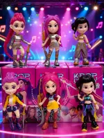  K-Pop Demon Hunters syurpriz haykali | jin ovchisi kolleksiyasi keypopi - Domashniy ugolok XK