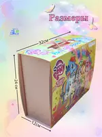  Адвент-календарь для девочки с сюрпризами Kuromi / Stitch / Labubu / My Little Pony - Sovg'a toplamlari