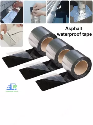 Битумная лента HIGHPOwer FlashBand, гидроизоляционная, кровельная, 10 м, для крыши, труб