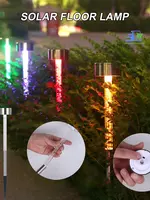  Садовый светильник на солнечной батарее RGB LED уличный фонарь для сада IP44 - 