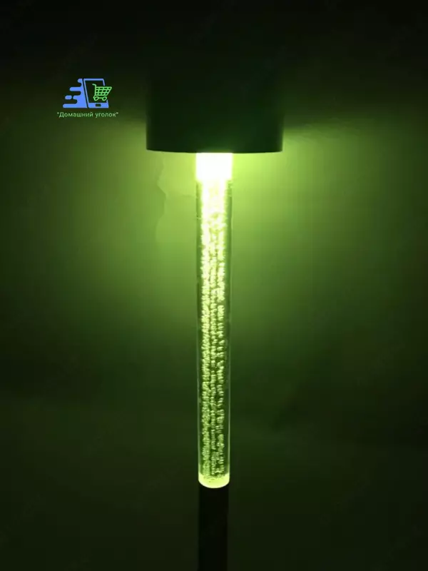 Quyosh batareyali bog‘ chirog‘i RGB LED ko‘cha fonari IP44 dekorativ yoritgich