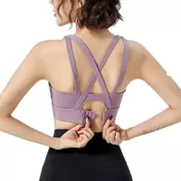 Топ с крестиком на спине (сиреневый цвет)