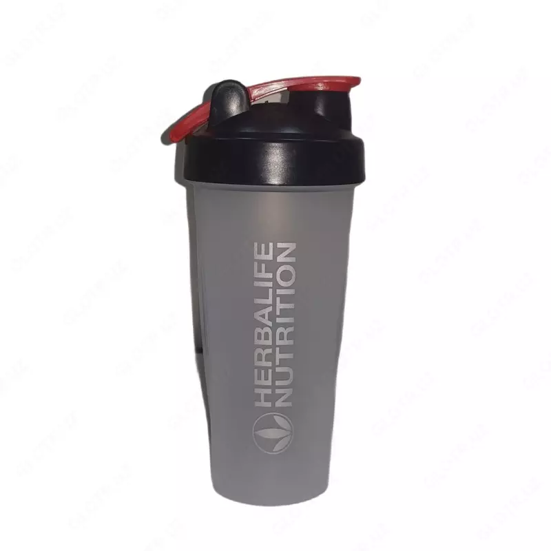 Шейкер Herbalife Nutrition (прозрачный с чёрный крышкой) - 48 800 сум