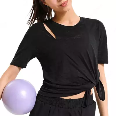 Футболка с завязкой сбоку - 250 000 сум / шт.