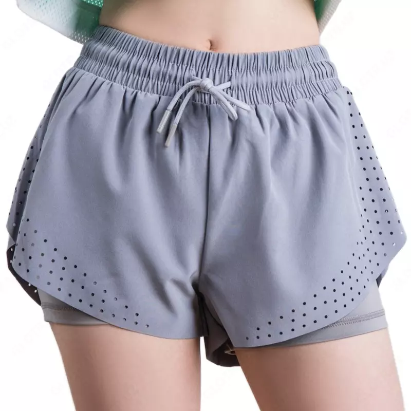 Ikki kishilik shortilar (kulrang)