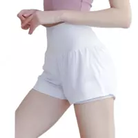 Шорты с надписью Run (белый)