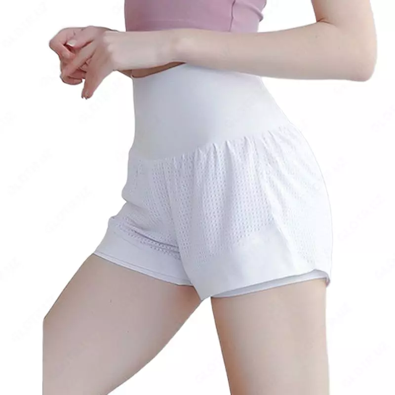 Шорты с надписью Run (белый)