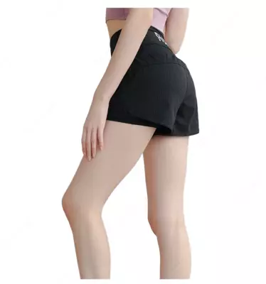 Шорты с надписью Run (чёрный)