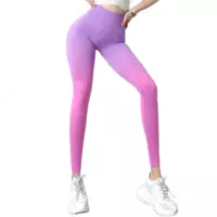 Леггинсы омбре	 пуш-ап