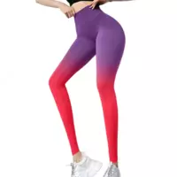 Леггинсы омбре пуш-ап