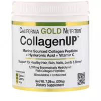 CollagenUp Морской гидролизованный коллаген с гиалуроновой кислотой и витамином C Gold Nutrition США порошок 206 гр
