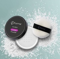 Рассыпчатая прозрачная пудра Flormar Invisible Loose