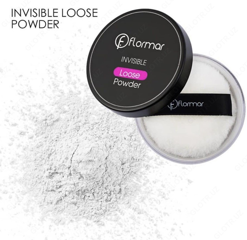  Рассыпчатая прозрачная пудра Flormar Invisible Loose - 