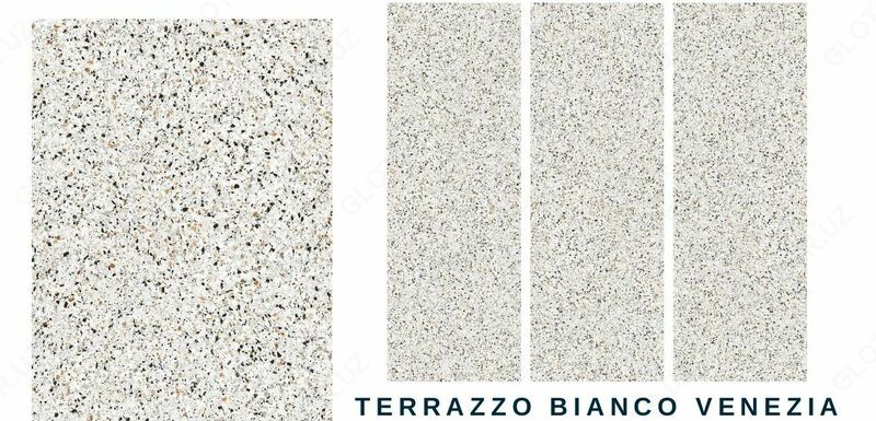 Ультратонкие керамические плиты TERRAZZO BIANCO VENEZIA