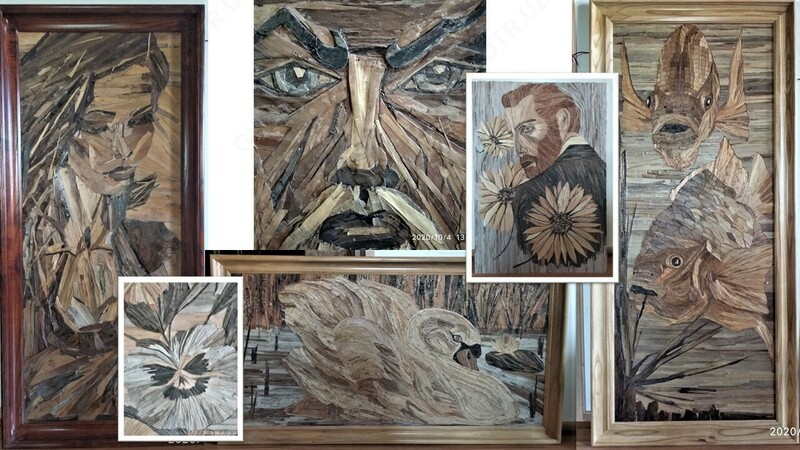 Картины из коры дерева. Стань владельцем уникальной вещи