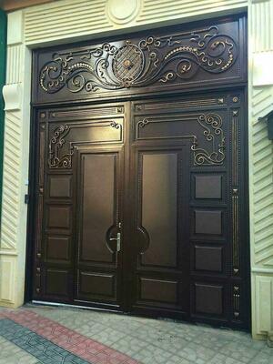 Металлические ворота (шоколадного цвета) - от 1 000 000 сум / кв.м