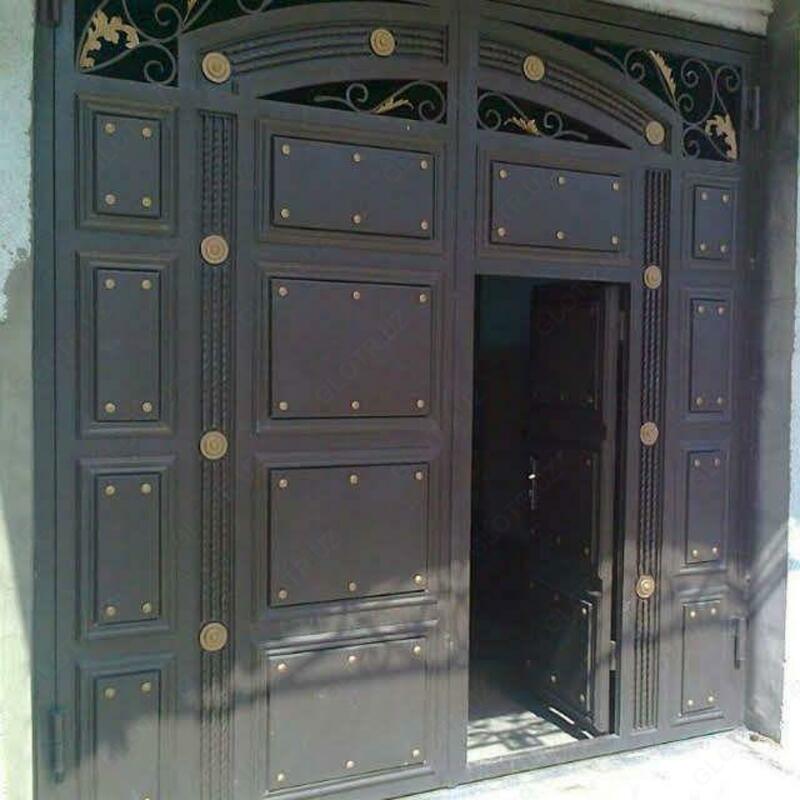 Metall eshik (quyuq kulrang)