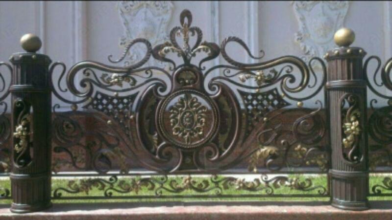 Кованые перила (кориневые)
