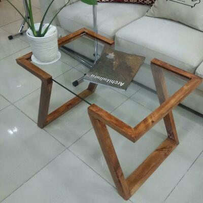 Журнальный стол в стиле лофт модель "14" - Цена по запросу