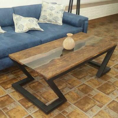 Журнальный стол в стиле лофт модель "21"