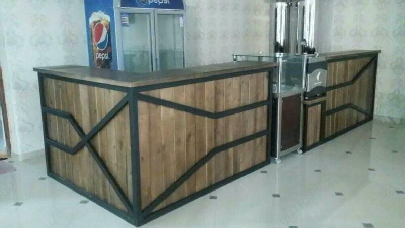 Барная стойка в стиле лофт модель "24" - по запросу