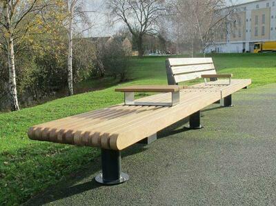 Скамья в стиле лофт модель "25"