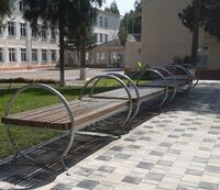 Скамья в стиле лофт модель "26"