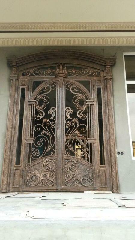 Кованые двери и ворота №1 - по запросу