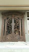 Кованые двери и ворота №1 - по запросу