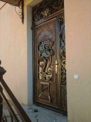 Кованые двери и ворота №3 - Цена по запросу