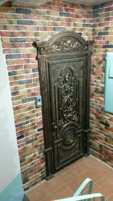 Кованые двери и ворота №4