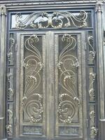 Кованые двери и ворота №6 - по запросу