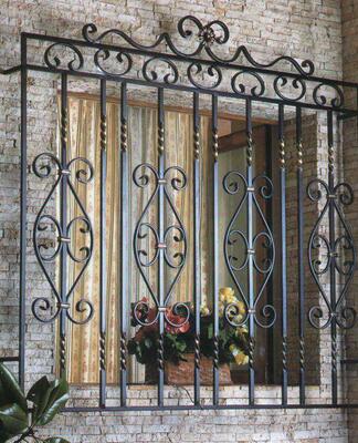 Кованные решетки для дома с узорами - Цена по запросу