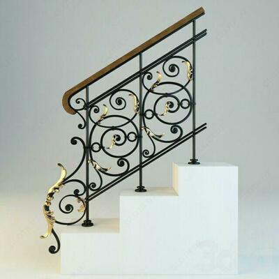 Naqshli uy uchun soxta panjaralar va to'siqlar