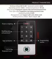 Контроль доступа с идентификацией по отпечатку пальца