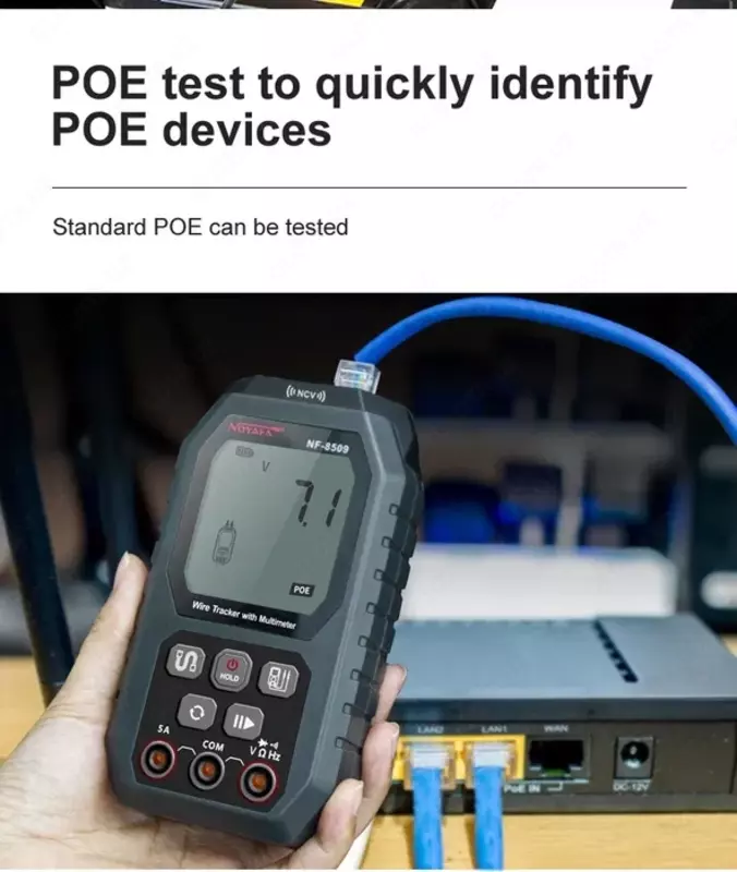 1 090 000 so'm Ko'p funksiyali tester Noyafa NF-8509