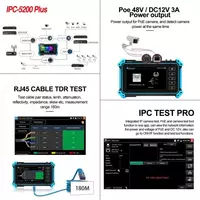 IPC 5200 Plus ko'p funksiyali IP/cctv tester
