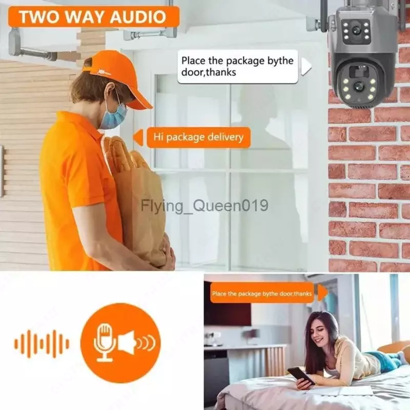 двойная солнечная камера видеонаблюдения FullHD Только в розницу