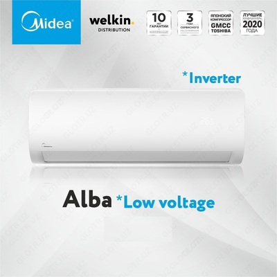 Кондиционер Midea Alba 9 - 5 383 453.5 сум / шт.